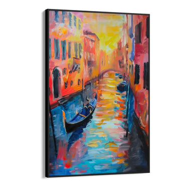 Quadro Stampa su Tela Venezia Astratta - CupidoDesign