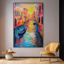 Quadro Stampa su Tela Venezia Astratta - CupidoDesign
