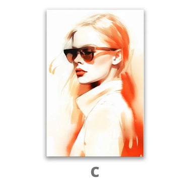 Quadro Stampa su Tela Vento di grazia - CupidoDesign