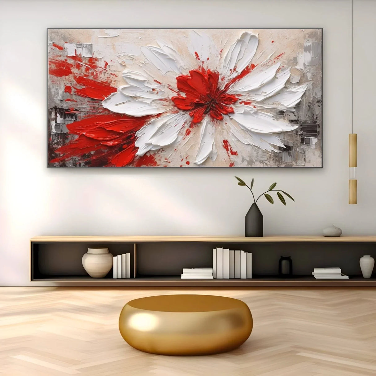 Quadro Stampa su Tela Vento floreale - CupidoDesign