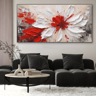 Quadro Stampa su Tela Vento floreale - CupidoDesign