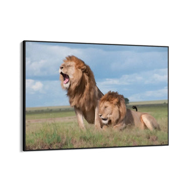 Quadro Stampa su Tela Vento Tra le Zanne - CupidoDesign