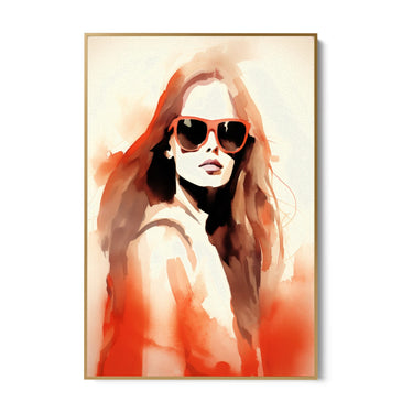 Quadro Stampa su Tela Vento di grazia - CupidoDesign