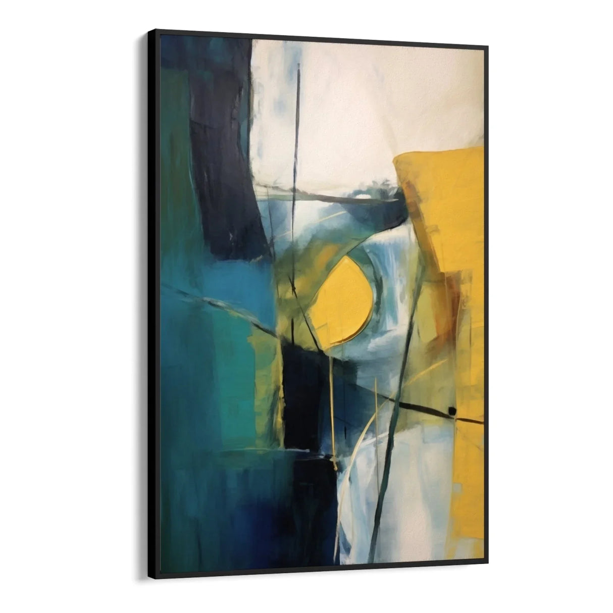 Quadro Stampa su Tela Verde cosmico - CupidoDesign