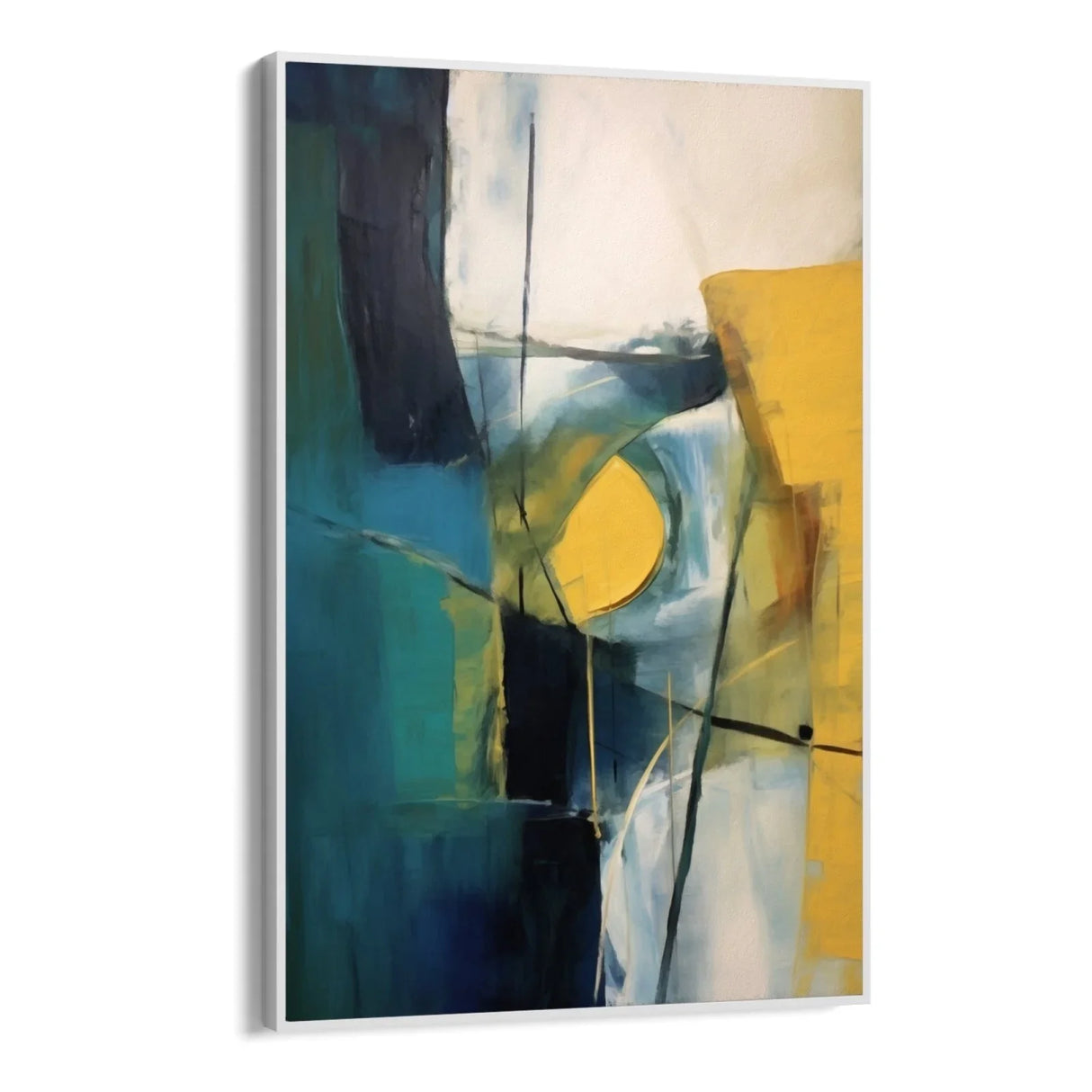 Quadro Stampa su Tela Verde cosmico - CupidoDesign