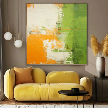 Quadro Stampa su Tela Verde Delicato - CupidoDesign