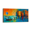 Quadro Stampa su Tela Verso il Sole Blu - CupidoDesign