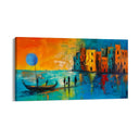 Quadro Stampa su Tela Verso il Sole Blu - CupidoDesign
