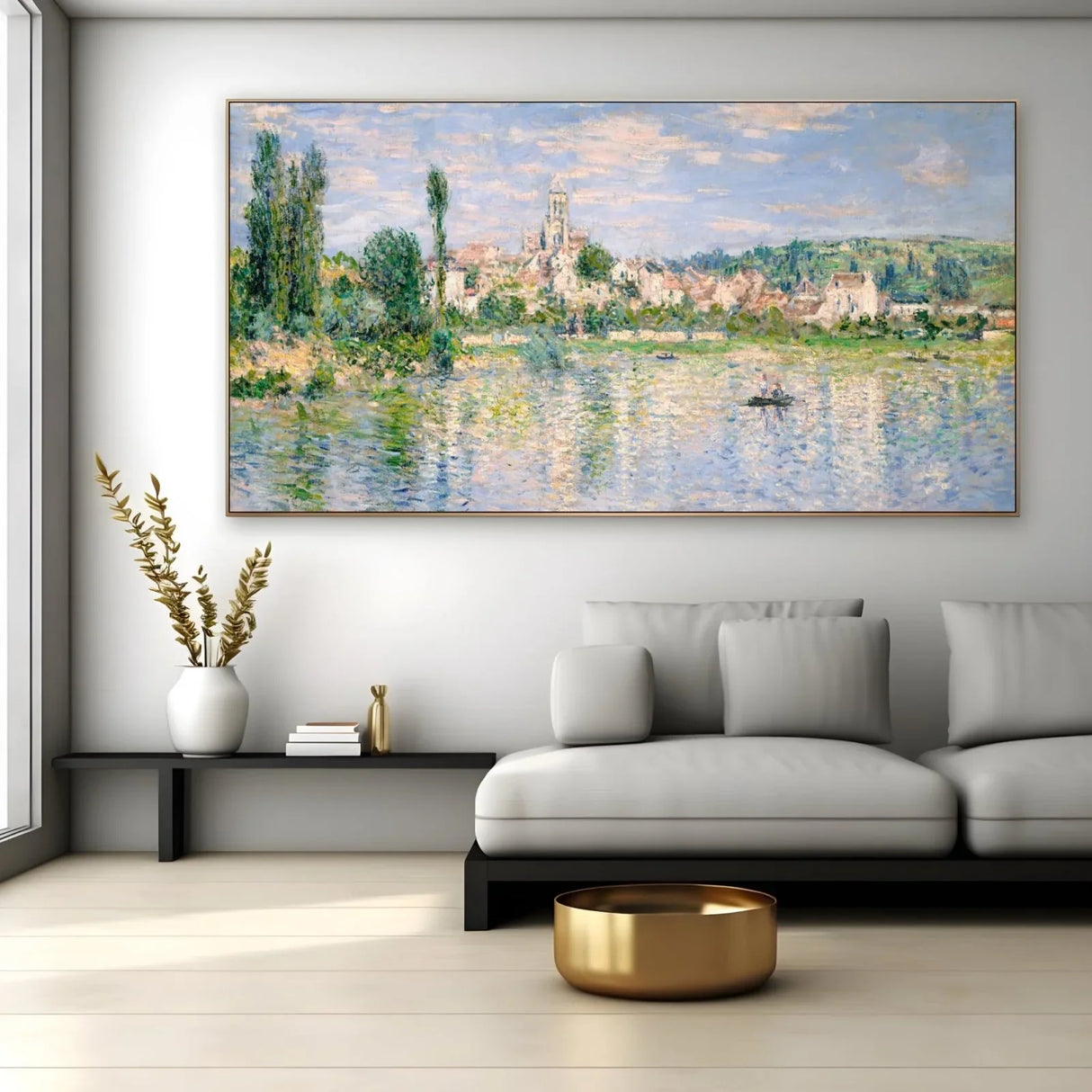 Quadro Stampa su Tela Vétheuil d'estate, Claude Monet - CupidoDesign
