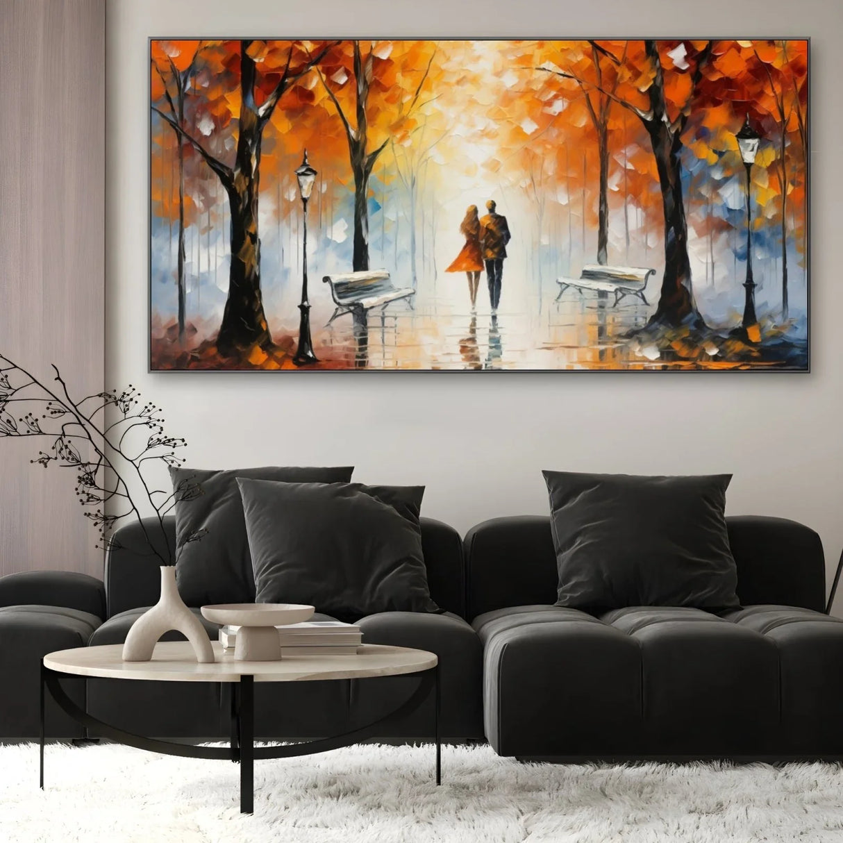 Quadro Stampa su Tela Via Verso la Calma - CupidoDesign