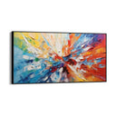 Quadro Stampa su Tela Viaggio multicolore - CupidoDesign
