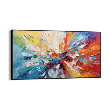 Quadro Stampa su Tela Viaggio multicolore - CupidoDesign
