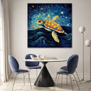 Quadro Stampa su Tela Viaggio Notturno - CupidoDesign