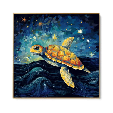 Quadro Stampa su Tela Viaggio Notturno - CupidoDesign