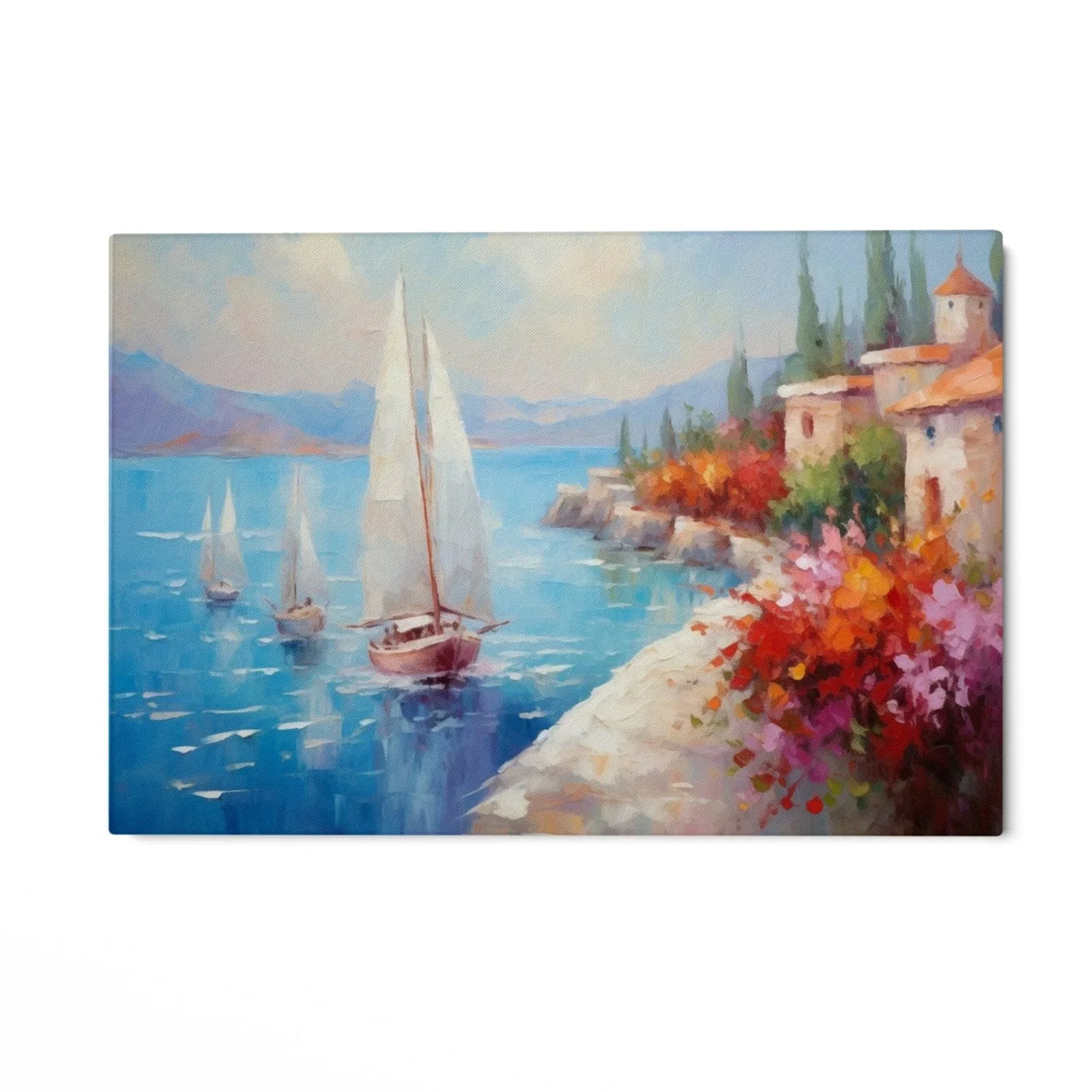 Quadro Stampa su Tela Viaggio pomeridiano - CupidoDesign