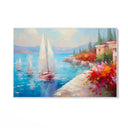 Quadro Stampa su Tela Viaggio pomeridiano - CupidoDesign
