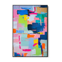 Quadro Stampa su Tela Vibrazioni Arcobaleno - CupidoDesign