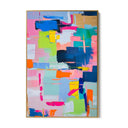 Quadro Stampa su Tela Vibrazioni Arcobaleno - CupidoDesign