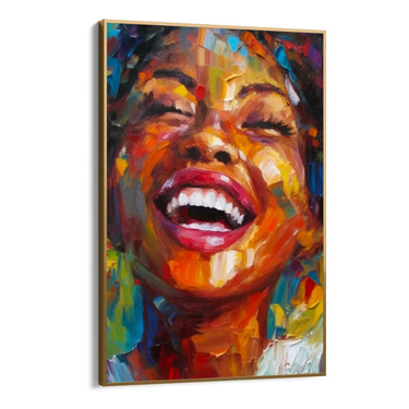 Quadro Stampa su Tela Vibrazioni di Gioia - CupidoDesign