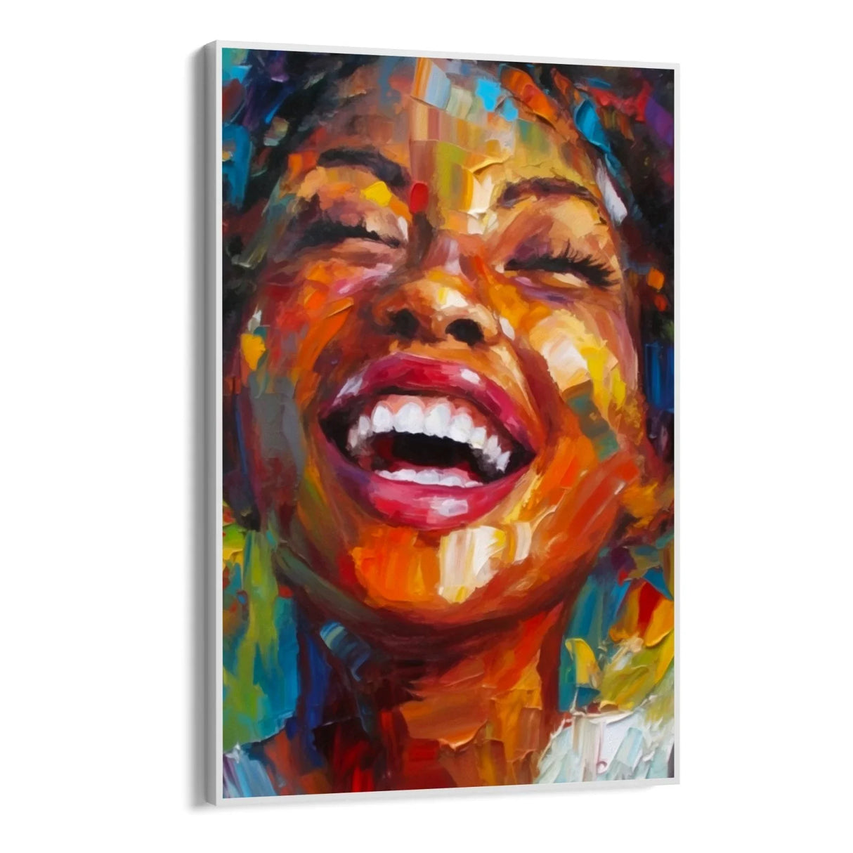Quadro Stampa su Tela Vibrazioni di Gioia - CupidoDesign