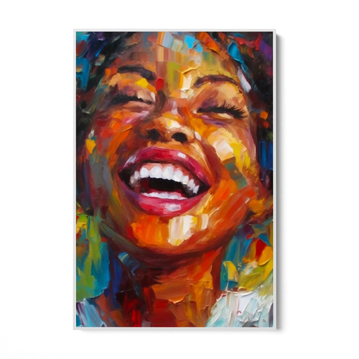 Quadro Stampa su Tela Vibrazioni di Gioia - CupidoDesign
