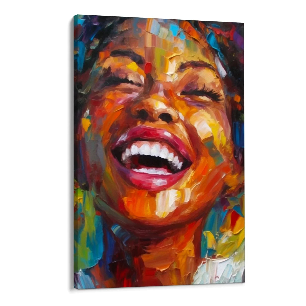 Quadro Stampa su Tela Vibrazioni di Gioia - CupidoDesign