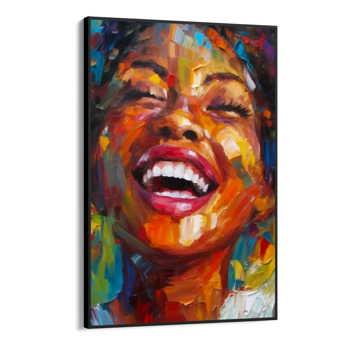 Quadro Stampa su Tela Vibrazioni di Gioia - CupidoDesign