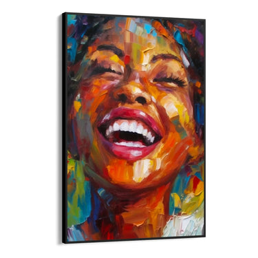 Quadro Stampa su Tela Vibrazioni di Gioia - CupidoDesign