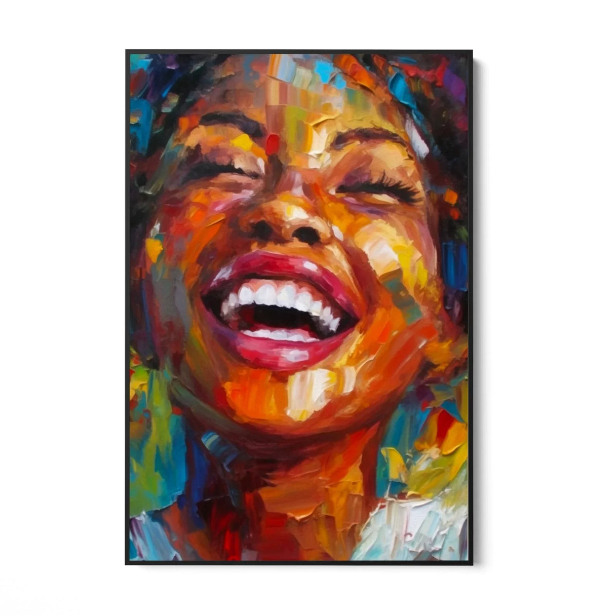 Quadro Stampa su Tela Vibrazioni di Gioia - CupidoDesign