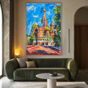 Quadro Stampa su Tela Vibrazioni di San Basilio - CupidoDesign