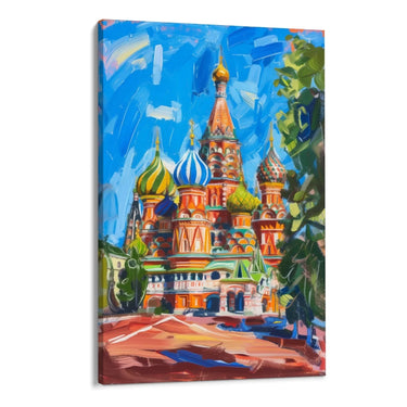 Quadro Stampa su Tela Vibrazioni di San Basilio - CupidoDesign