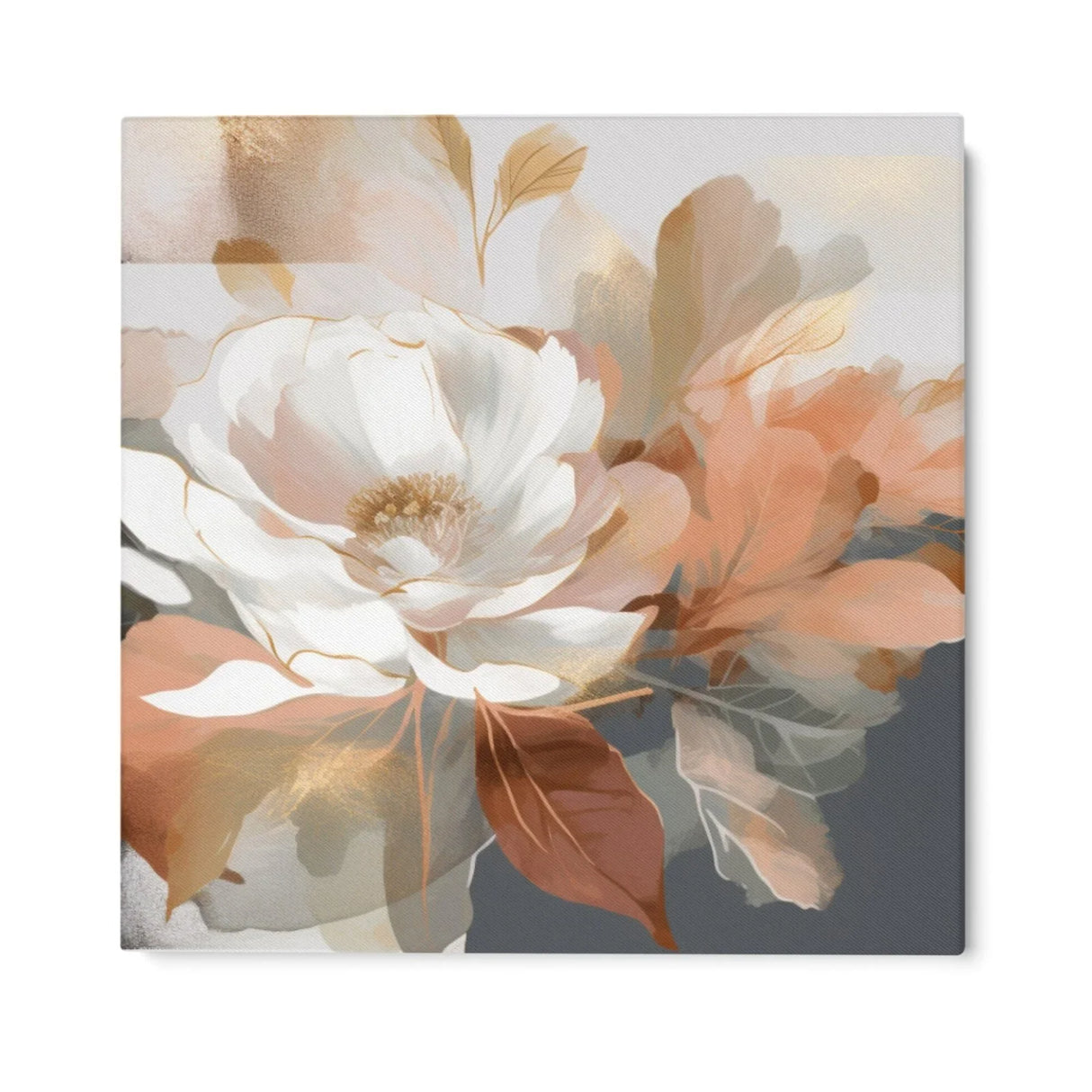 Quadro Stampa su Tela Vibrazioni Floreali - CupidoDesign