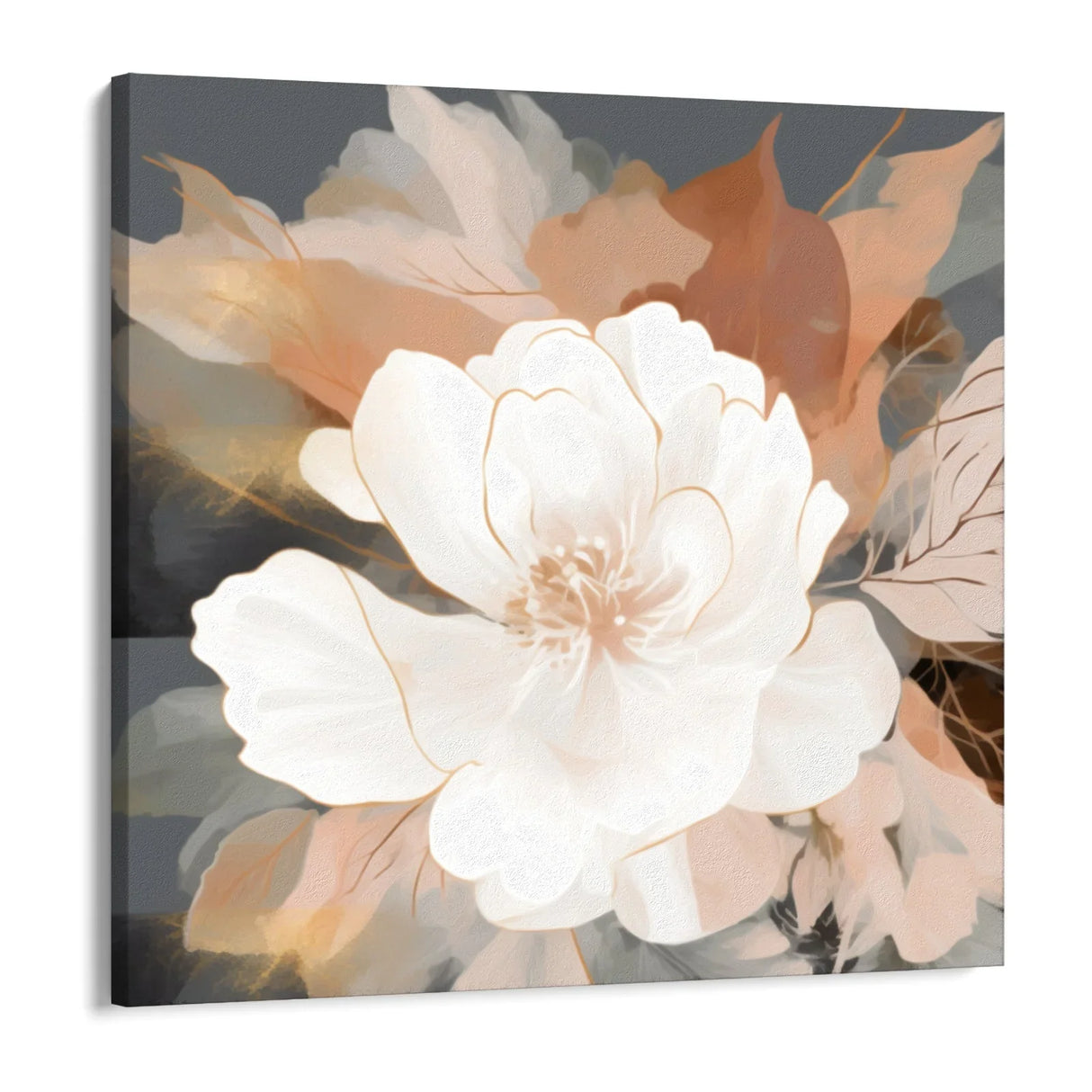 Quadro Stampa su Tela Vibrazioni Floreali - CupidoDesign