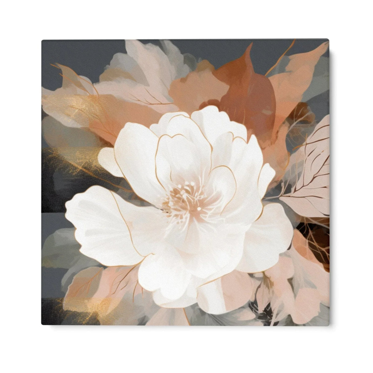 Quadro Stampa su Tela Vibrazioni Floreali - CupidoDesign