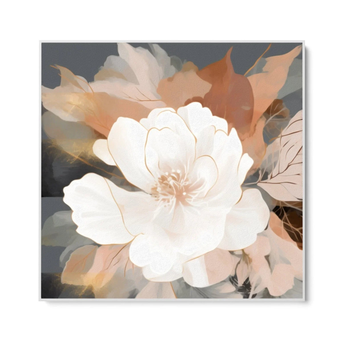 Quadro Stampa su Tela Vibrazioni Floreali - CupidoDesign