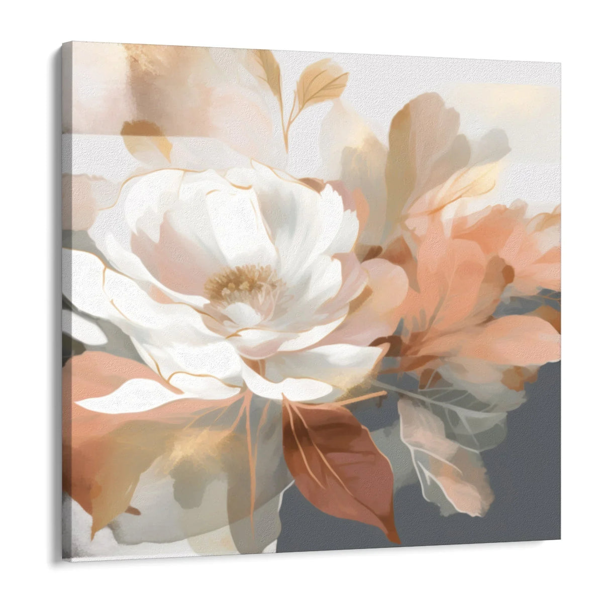 Quadro Stampa su Tela Vibrazioni Floreali - CupidoDesign