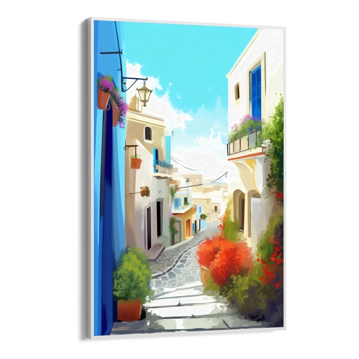 Quadro Stampa su Tela Vicolo italiano - CupidoDesign