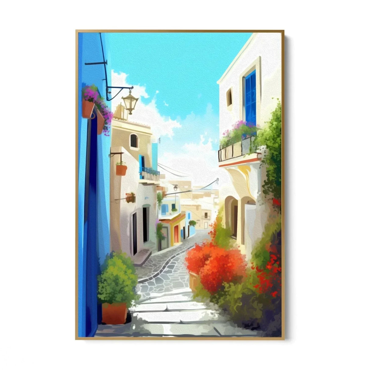 Quadro Stampa su Tela Vicolo italiano - CupidoDesign