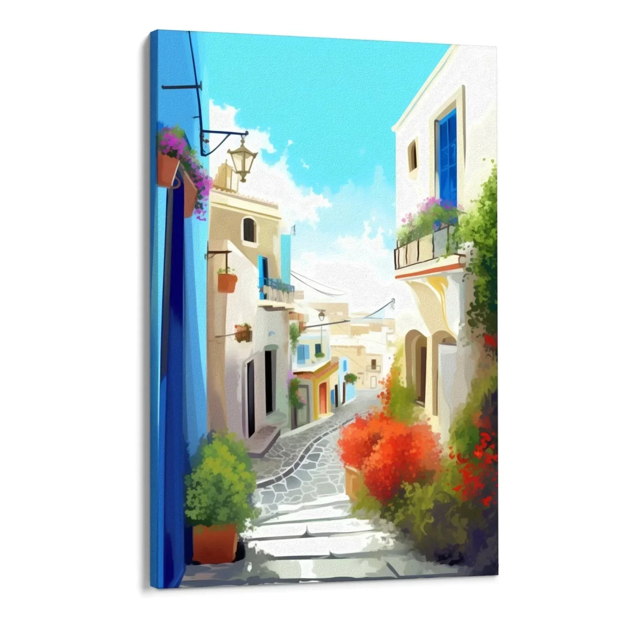 Quadro Stampa su Tela Vicolo italiano - CupidoDesign