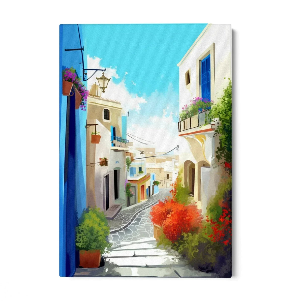 Quadro Stampa su Tela Vicolo italiano - CupidoDesign