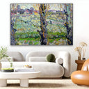 Quadro Stampa su Tela View of Arles, Vincent Van Gogh - CupidoDesign
