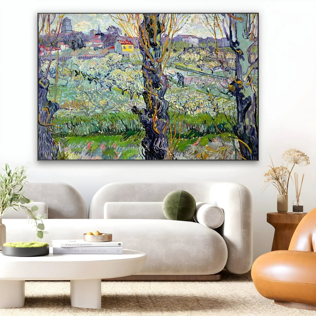 Quadro Stampa su Tela View of Arles, Vincent Van Gogh - CupidoDesign