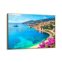 Quadro Stampa su Tela Villefranche-sur-Mer, Costa Azzurra - CupidoDesign