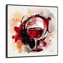 Quadro Stampa su Tela Vino Astratto - CupidoDesign