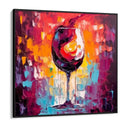 Quadro Stampa su Tela Vino Colorato - CupidoDesign