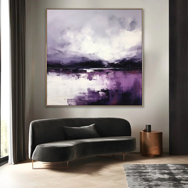 Quadro Stampa su Tela Viola astrale - CupidoDesign