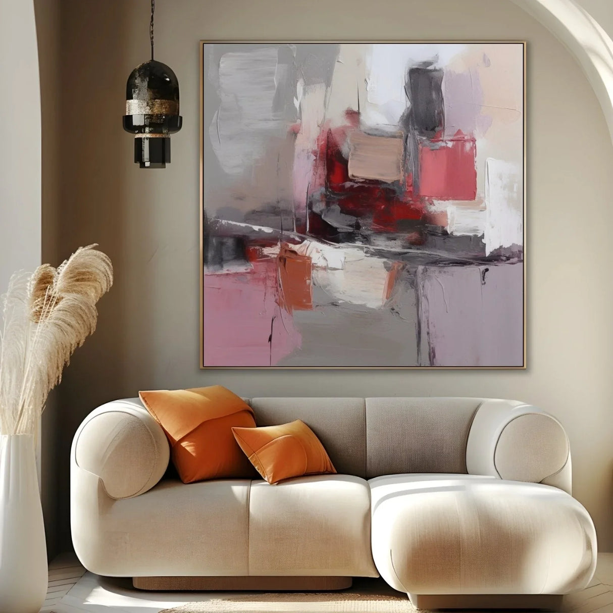 Quadro Stampa su Tela Viola sfumato - CupidoDesign