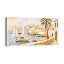 Quadro Stampa su Tela Visione di Alghero - CupidoDesign