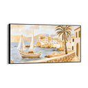 Quadro Stampa su Tela Visione di Alghero - CupidoDesign