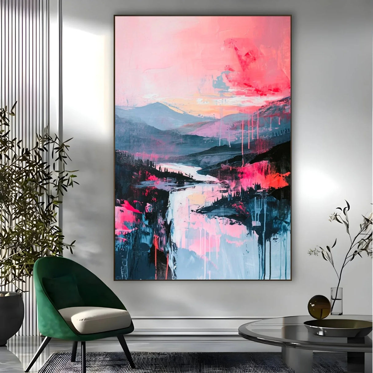 Quadro Stampa su Tela Visione Edenica - CupidoDesign